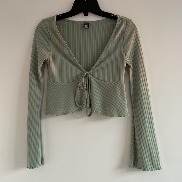 Shein Flared Sleeve long sleeve top (size xs) - Picture 2 of 3